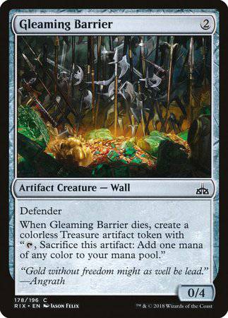 Gleaming Barrier [Rivals of Ixalan] - Destination Retro