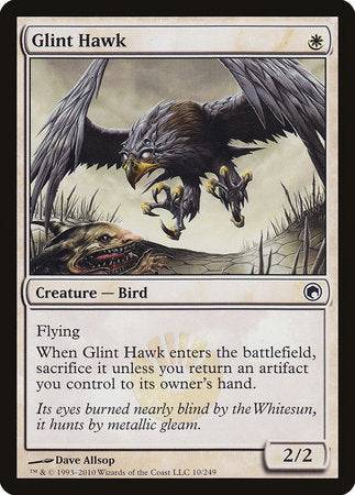 Glint Hawk [Scars of Mirrodin] - Destination Retro