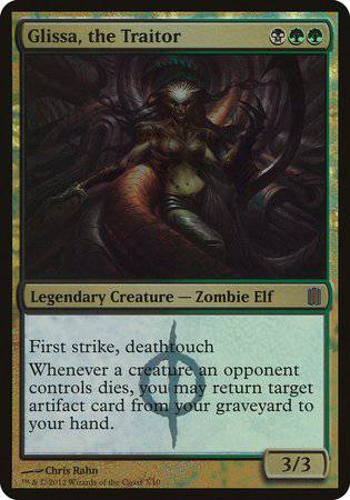 Glissa, the Traitor (Commander's Arsenal) [Commander's Arsenal Oversized] - Destination Retro
