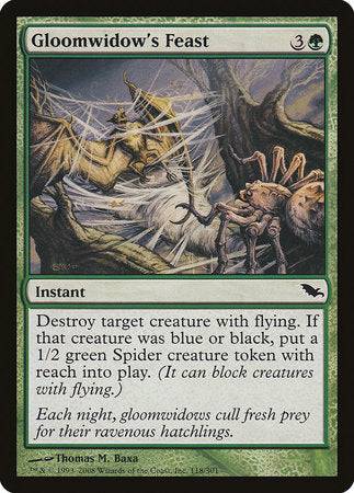 Gloomwidow's Feast [Shadowmoor] - Destination Retro