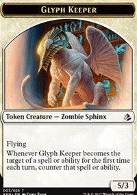 Glyph Keeper // Warrior Token [Amonkhet Tokens] - Destination Retro