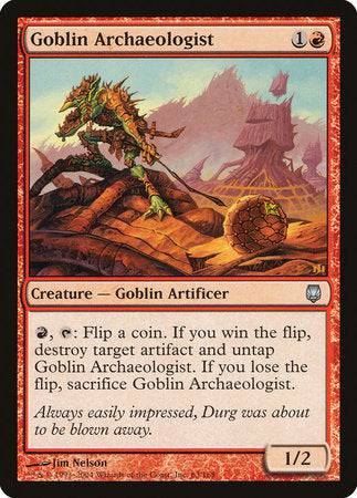 Goblin Archaeologist [Darksteel] - Destination Retro