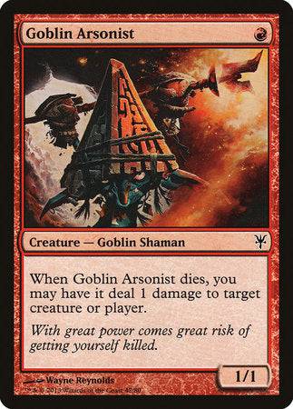 Goblin Arsonist [Duel Decks: Sorin vs. Tibalt] - Destination Retro