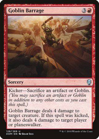 Goblin Barrage [Dominaria] - Destination Retro