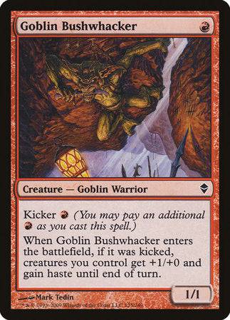 Goblin Bushwhacker [Zendikar] - Destination Retro