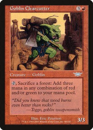 Goblin Clearcutter [Legions] - Destination Retro