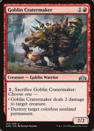 Goblin Cratermaker [Guilds of Ravnica] - Destination Retro