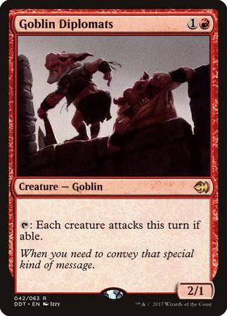 Goblin Diplomats [Duel Decks: Merfolk vs. Goblins] - Destination Retro
