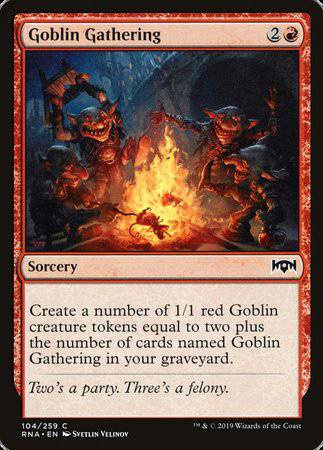 Goblin Gathering [Ravnica Allegiance] - Destination Retro