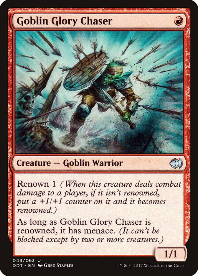 Goblin Glory Chaser [Duel Decks: Merfolk vs. Goblins] - Destination Retro