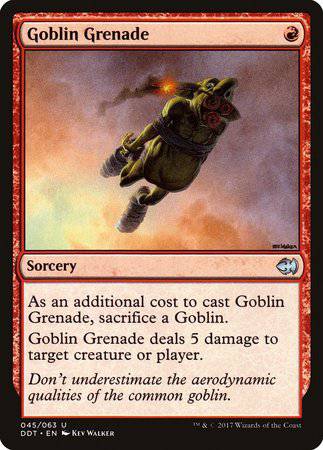 Goblin Grenade [Duel Decks: Merfolk vs. Goblins] - Destination Retro