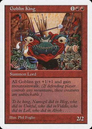 Goblin King [Fifth Edition] - Destination Retro