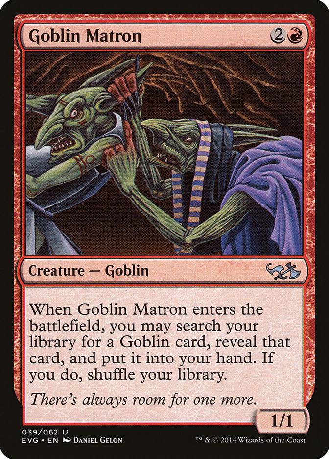 Goblin Matron (Elves vs. Goblins) [Duel Decks Anthology] - Destination Retro