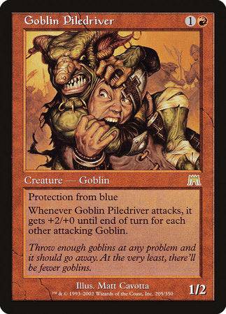 Goblin Piledriver [Onslaught] - Destination Retro