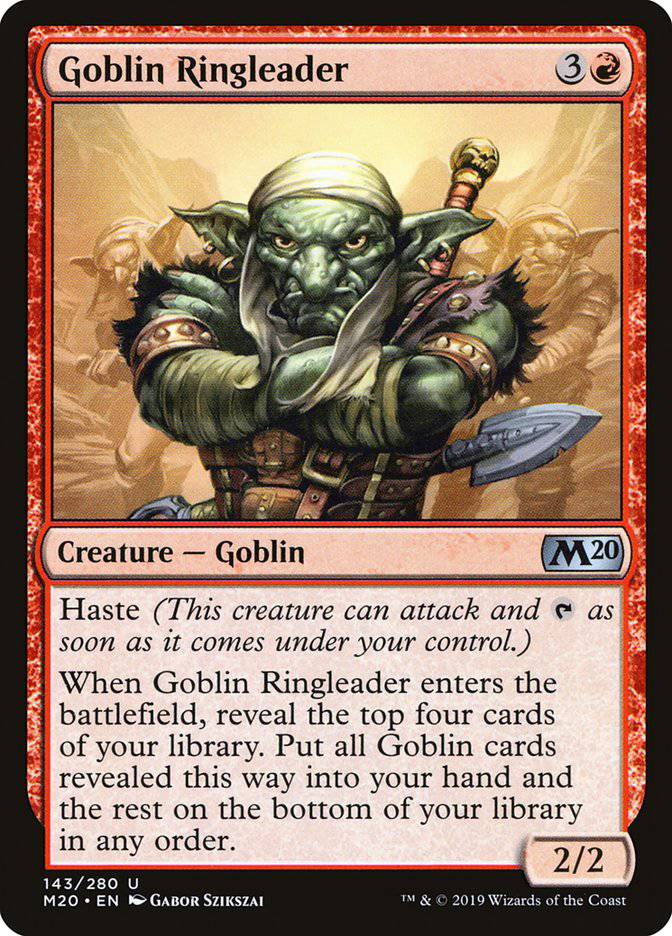 Goblin Ringleader [Core Set 2020] - Destination Retro