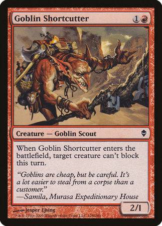 Goblin Shortcutter [Zendikar] - Destination Retro