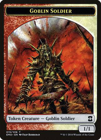 Goblin Soldier Token [Eternal Masters Tokens] - Destination Retro