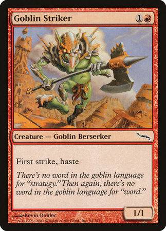 Goblin Striker [Mirrodin] - Destination Retro