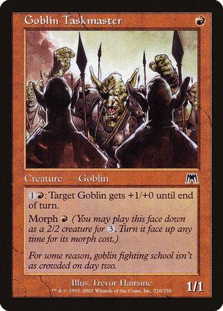 Goblin Taskmaster [Onslaught] - Destination Retro