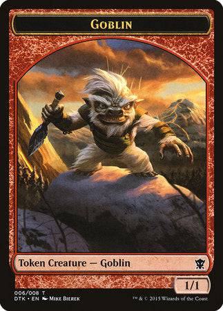 Goblin Token [Dragons of Tarkir Tokens] - Destination Retro