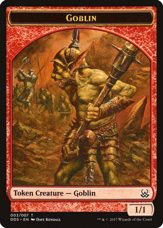 Goblin Token [Duel Decks: Mind vs. Might Tokens] - Destination Retro