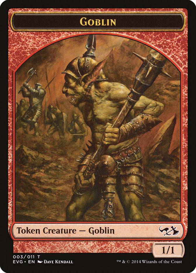 Goblin Token (Elves vs. Goblins) [Duel Decks Anthology Tokens] - Destination Retro