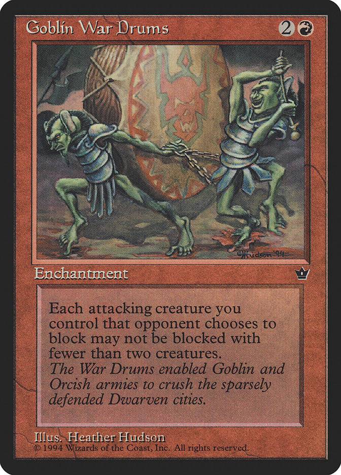 Goblin War Drums (Heather Hudson) [Fallen Empires] - Destination Retro