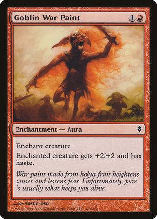Goblin War Paint [Zendikar] - Destination Retro