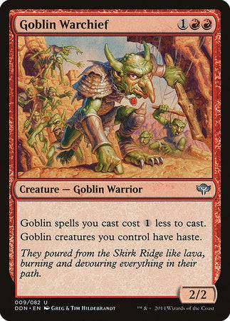 Goblin Warchief [Duel Decks: Speed vs. Cunning] - Destination Retro