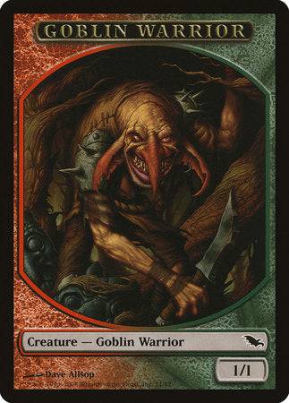Goblin Warrior Token (Red/Green) [Shadowmoor Tokens] - Destination Retro