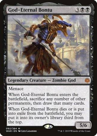 God-Eternal Bontu [War of the Spark] - Destination Retro