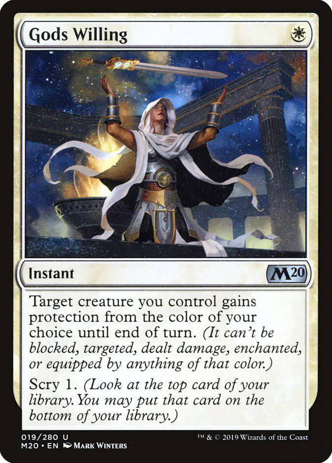 Gods Willing [Core Set 2020] - Destination Retro