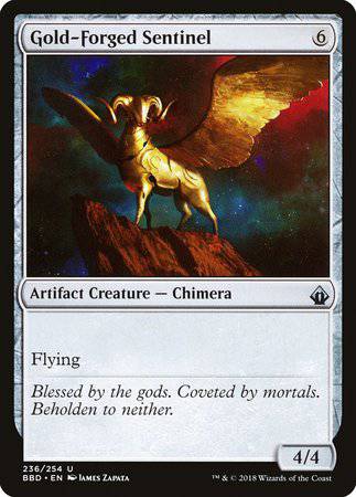 Gold-Forged Sentinel [Battlebond] - Destination Retro