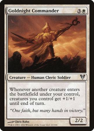 Goldnight Commander [Avacyn Restored] - Destination Retro