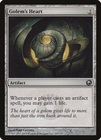 Golem's Heart [Scars of Mirrodin] - Destination Retro