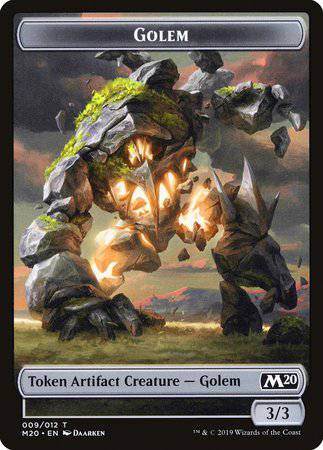 Golem Token [Core Set 2020 Tokens] - Destination Retro