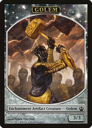 Golem Token [Theros Tokens] - Destination Retro