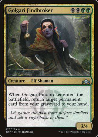 Golgari Findbroker [Guilds of Ravnica] - Destination Retro