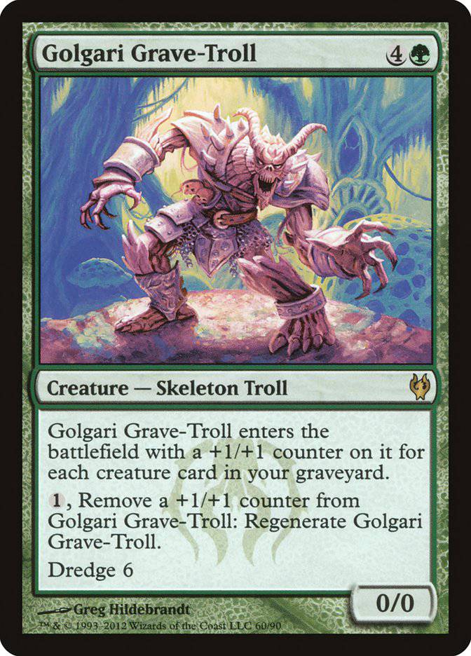 Golgari Grave-Troll [Duel Decks: Izzet vs. Golgari] - Destination Retro