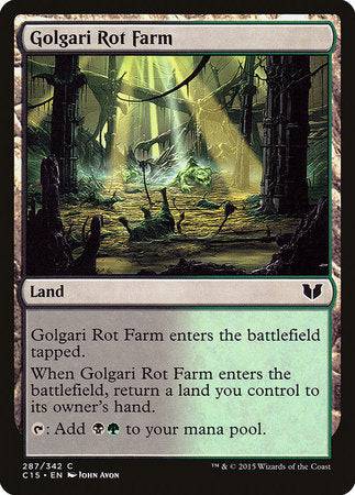 Golgari Rot Farm [Commander 2015] - Destination Retro