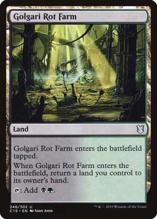 Golgari Rot Farm [Commander 2019] - Destination Retro