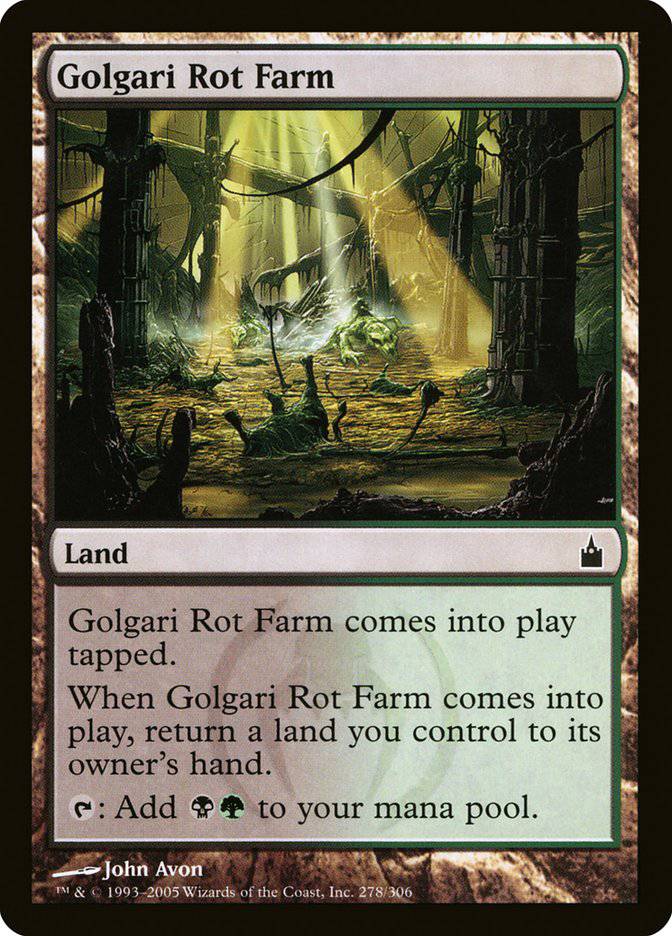 Golgari Rot Farm [Ravnica: City of Guilds] - Destination Retro