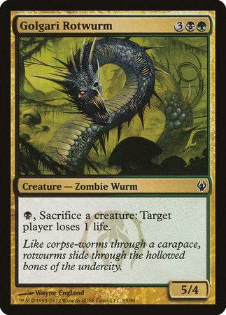Golgari Rotwurm [Duel Decks: Izzet vs. Golgari] - Destination Retro