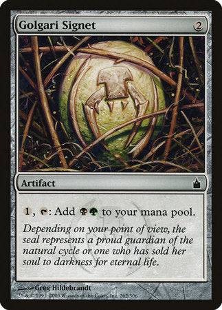 Golgari Signet [Ravnica: City of Guilds] - Destination Retro