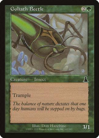 Goliath Beetle [Urza's Destiny] - Destination Retro