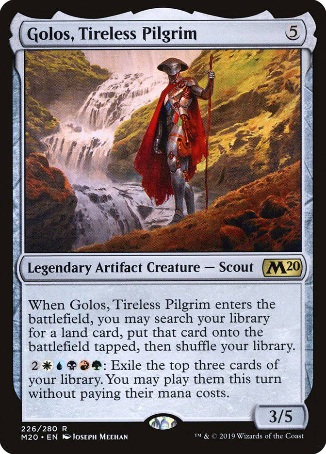 Golos, Tireless Pilgrim [Core Set 2020] - Destination Retro