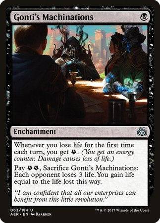 Gonti's Machinations [Aether Revolt] - Destination Retro