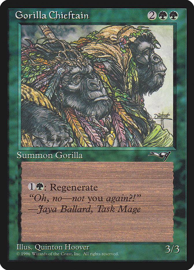 Gorilla Chieftain (Two Gorilla Art) [Alliances] - Destination Retro