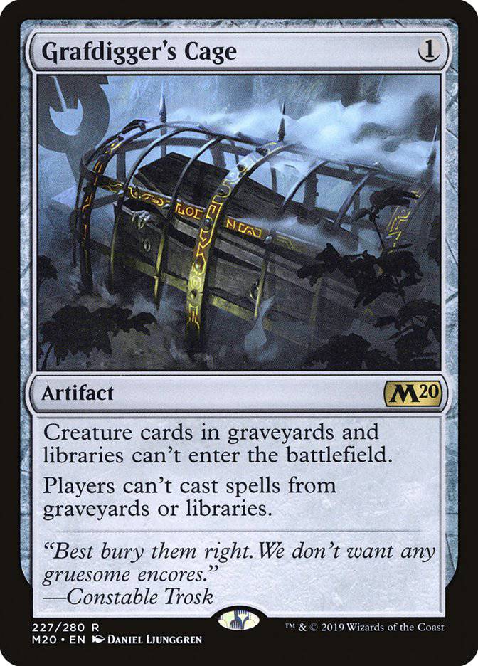 Grafdigger's Cage [Core Set 2020] - Destination Retro