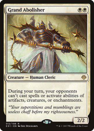Grand Abolisher [Archenemy: Nicol Bolas] - Destination Retro